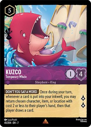 Kuzco - Temporary Whale (45/204) - Archazias Island
