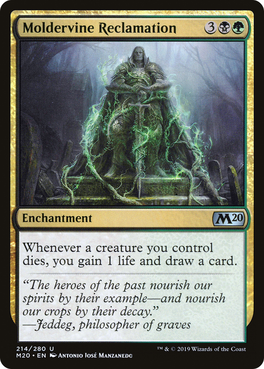 Moldervine Reclamation (M20-214) - Core Set 2020