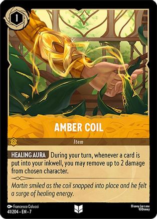 Amber Coil (41/204) - Archazias Island