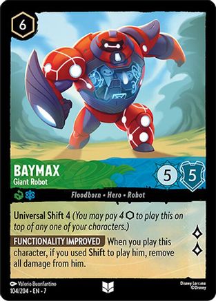 Baymax - Giant Robot (104/204) - Archazias Island Cold Foil
