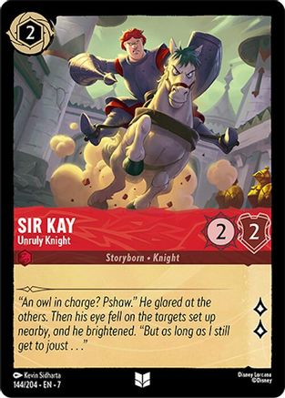 Sir Kay - Unruly Knight (144/204) - Archazias Island