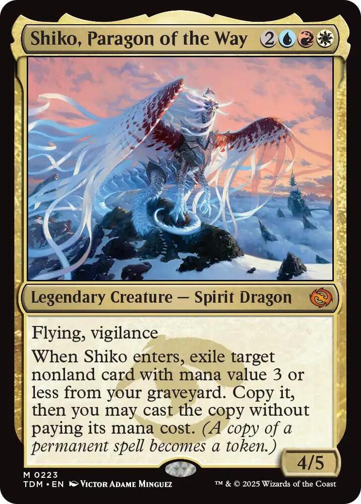Shiko, Paragon of the Way / M / TDM