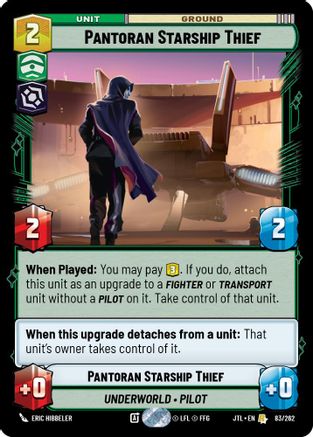 Pantoran Starship Thief (083/262) - Jump to Lightspeed