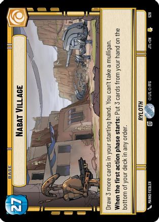Nabat Village (Foil) (528) - Jump to Lightspeed Foil
