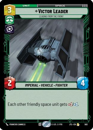 Victor Leader - Leading from the Front (Foil) (583) - Jump to Lightspeed Foil