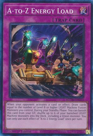 A-to-Z Energy Load (CR) (MZTM-EN024) - Maze of the Master 1st Edition