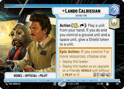 Lando Calrissian - Buying Time (Hyperspace) (265) - Jump to Lightspeed