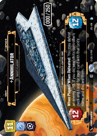 Annihilator - Tagge's Flagship (Serialized) (1090) - Jump to Lightspeed Foil
