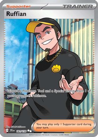 Ruffian 181/159 - Holofoil SV09 Journey Together - Ultra Rare