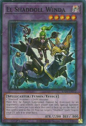 El Shaddoll Winda (RA04-EN052) - Quarter Century Stampede 1st Edition