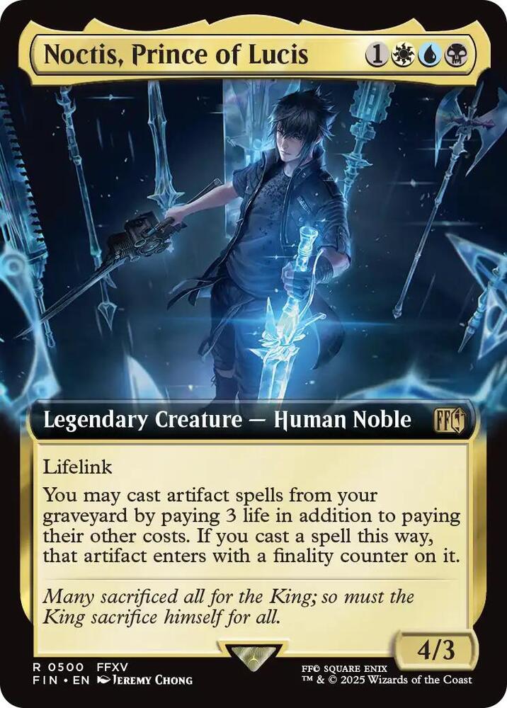 Noctis, Prince of Lucis (Extended Art) / R / FIN