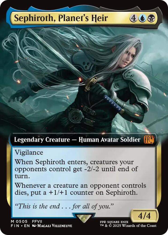 Sephiroth, Planet's Heir (Extended Art) / M / FIN