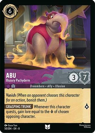 Abu - Illusory Pachyderm (50/204) - Reign of Jafar