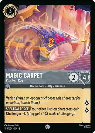 Magic Carpet - Phantom Rug (183/204) - Reign of Jafar