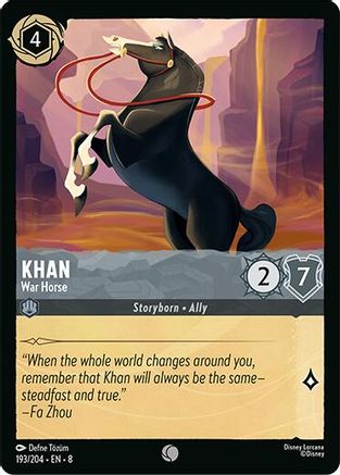 Khan - War Horse (193/204) - Reign of Jafar