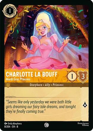 Charlotte La Bouff - Madri Gras Princess (8/204) - Reign of Jafar