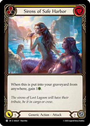 Sirens of Safe Harbor (Yellow) (SEA227) - High Seas