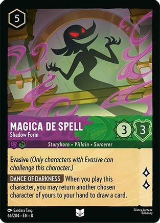 Magica De Spell - Shadow Form (66/204) - Reign of Jafar