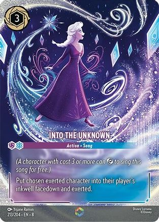 Into the Unknown - Enchanted (213/204) - Reign of Jafar Holofoil