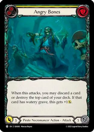 Angry Bones (Yellow) (SEA063) - High Seas