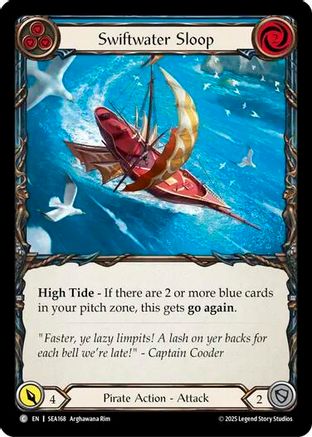 Swiftwater Sloop (Blue) (SEA168) - High Seas