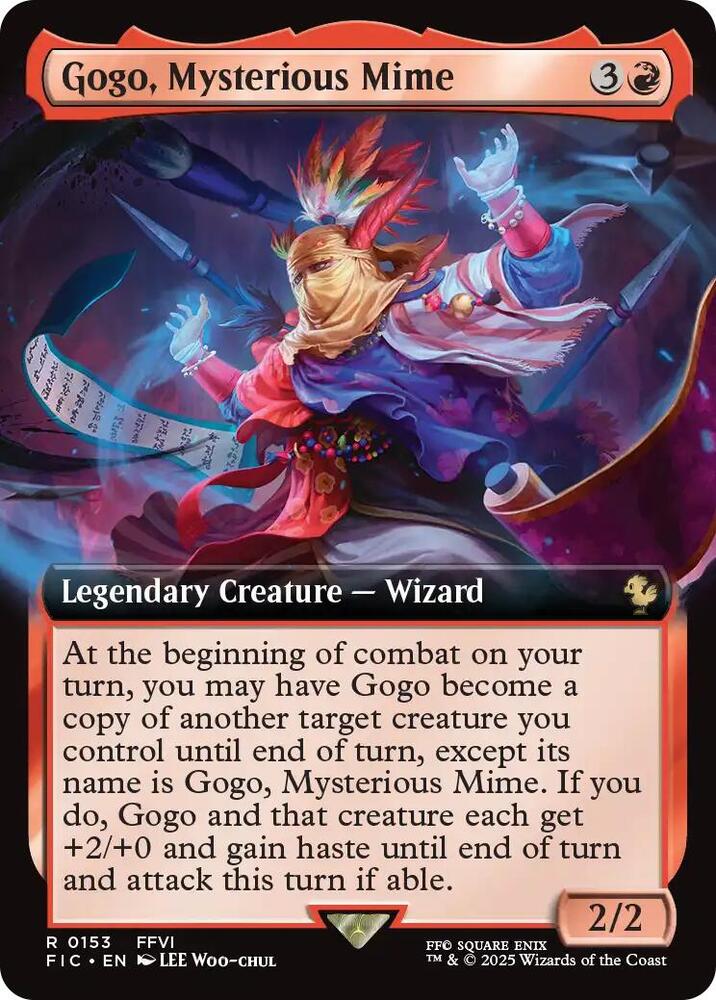 Gogo, Mysterious Mime (Extended Art) / R / FIC
