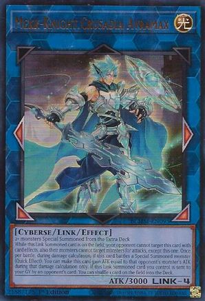 Mekk-Knight Crusadia Avramax (BLMM-EN095) - Battles of Legend: Monster Mayhem 1st Edition