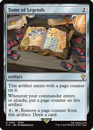 Tome of Legends (Surge Foil) (FIC-369) - Commander: FINAL FANTASY Foil