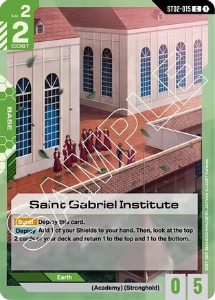 Saint Gabriel Institute (ST02-015) - Starter Deck 02 Wings of Advance