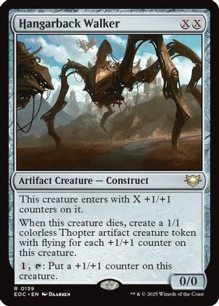 Hangarback Walker (EOC-139) - Commander: Edge of Eternities