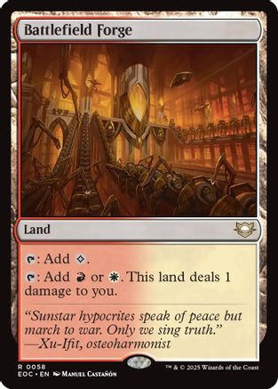 Battlefield Forge (EOC-058) - Commander: Edge of Eternities