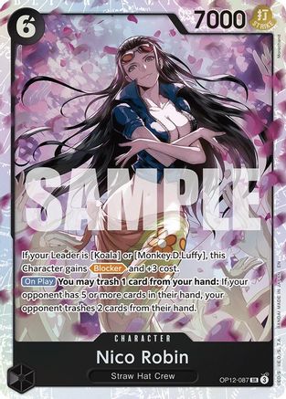 Nico Robin (OP12-087) - Legacy of the Master Foil