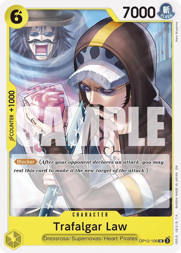 Trafalgar Law (106) / Uncommon / OP12