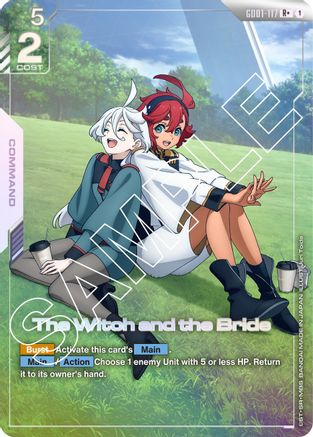 The Witch and the Bride (R+) (GD01-117) - Newtype Rising Holofoil