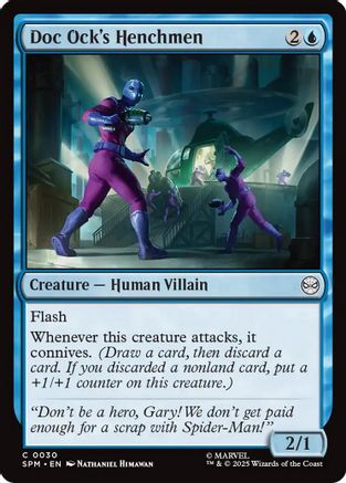 Doc Ock's Henchmen (SPM-030) - Marvel's Spider-Man Foil