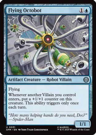 Flying Octobot (SPM-031) - Marvel's Spider-Man Foil