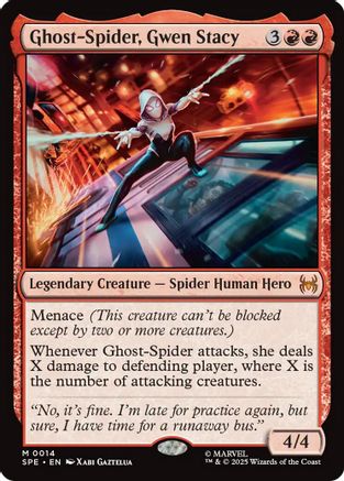 Ghost-Spider, Gwen Stacy (SPE, MAR-014) - Marvel's Spider-Man: Eternal-Legal Foil