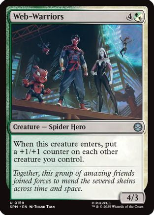 Web-Warriors (SPM-159) - Marvel's Spider-Man Foil