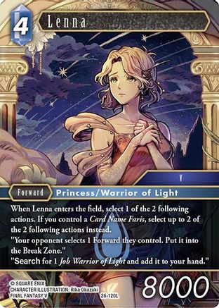Lenna (26-120L) - Gunslinger in the Abyss Foil