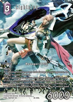 Lightning (Full Art) (26-098L) - Gunslinger in the Abyss Foil