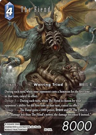 The Fiend (Full Art) (20-114L) - Gunslinger in the Abyss Foil