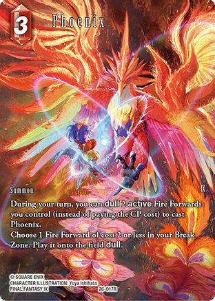 Phoenix (Full Art) (26-017R) - Gunslinger in the Abyss Foil