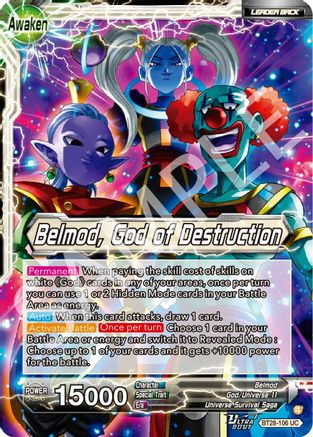 Belmod // Belmod, God of Destruction (PRISMATIC CLASH) Foil