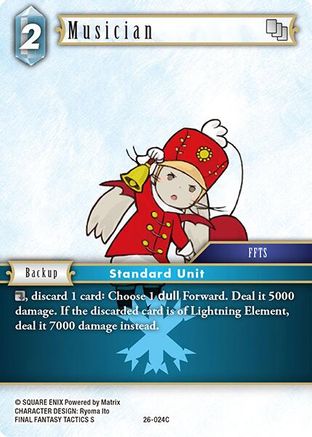 Musician (26-024C) - Gunslinger in the Abyss Foil