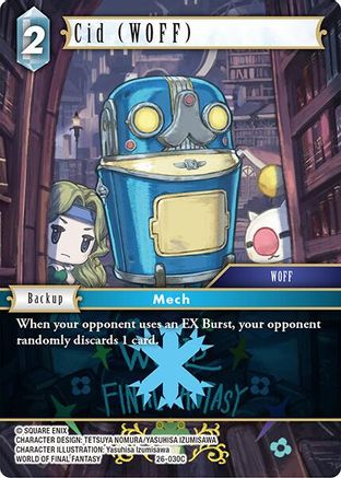 Cid (WOFF) (26-030C) - Gunslinger in the Abyss Foil