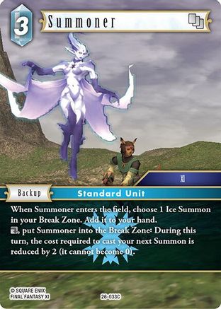 Summoner (26-033C) - Gunslinger in the Abyss Foil