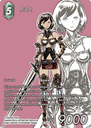 Ashe (Full Art) (26-041L) - Gunslinger in the Abyss Foil