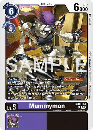 Mummymon (EX10-051) - Sinister Order