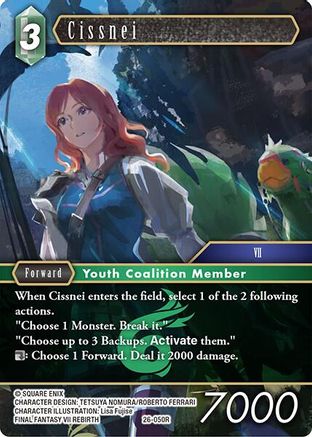 Cissnei (26-050R) - Gunslinger in the Abyss Foil