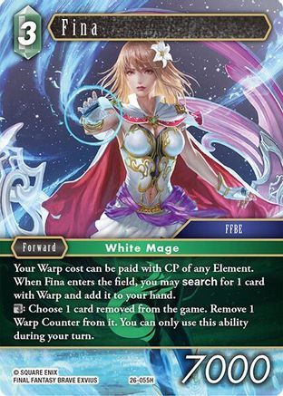 Fina (26-055H) - Gunslinger in the Abyss Foil